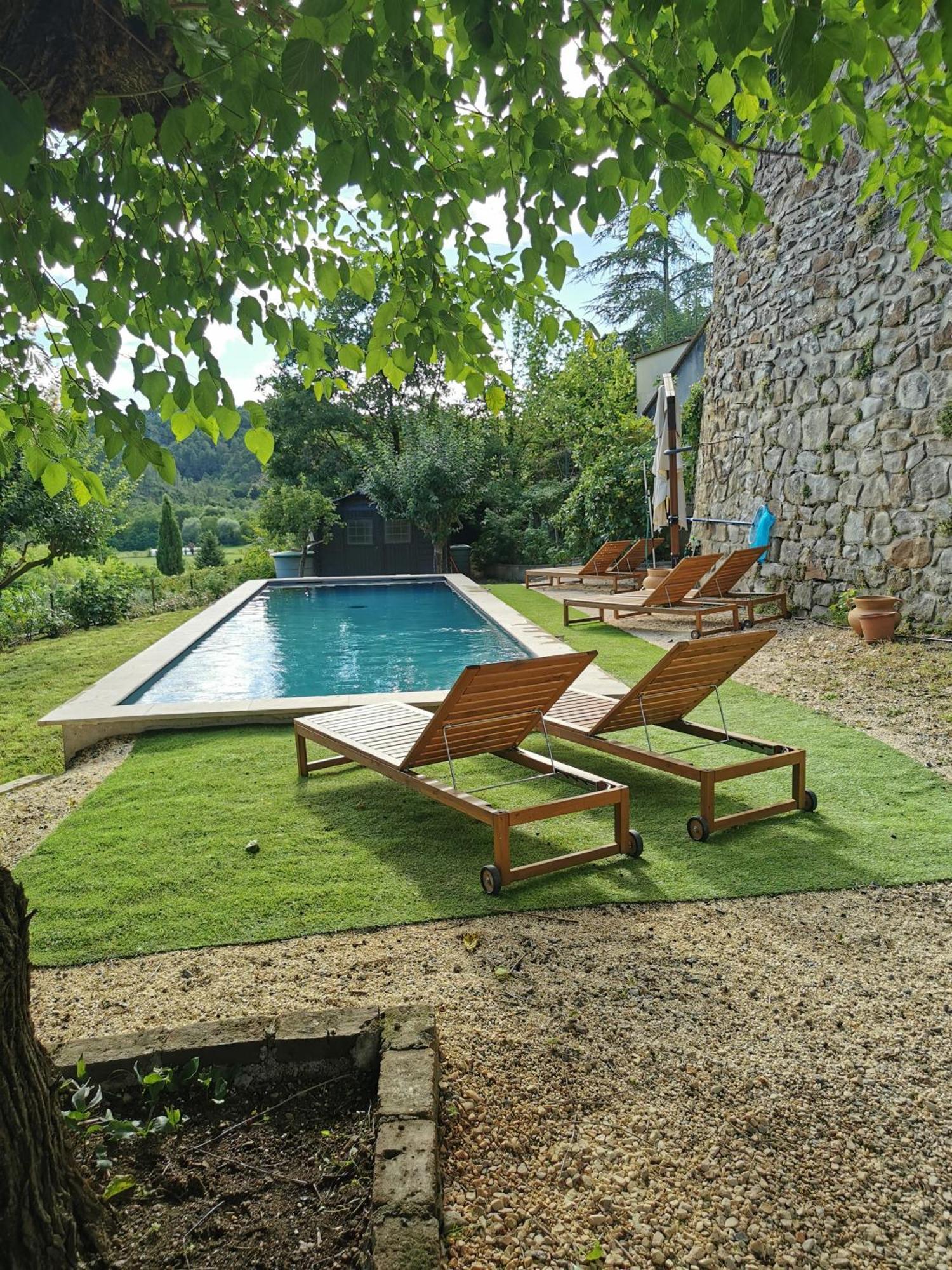 Mes Maisons Gardoises, Two Gites Sleeping 13 With Two Private Pools, Kids Room, Laundry, Disco, Free Wifi, Linen And Dog'S Are Welcome Gagnières 外观 照片